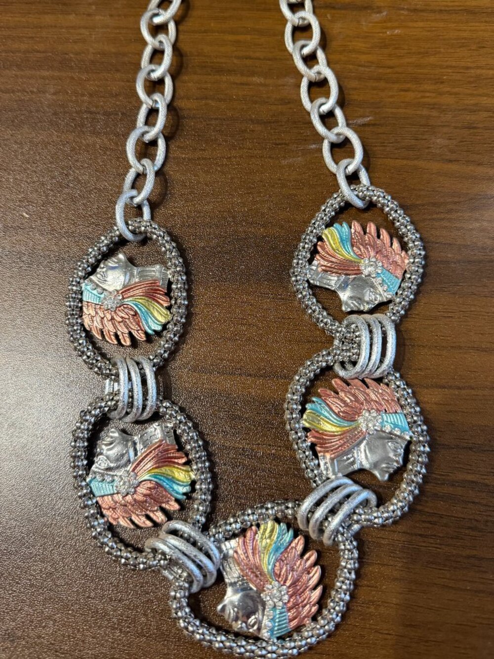 Southwestern style Native American Costume Necklace